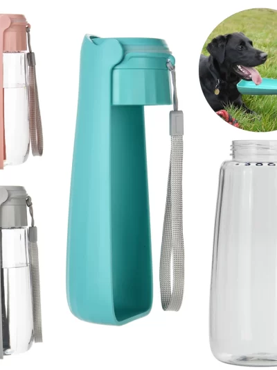Outdoor Portable Dog Water Bottle For Small Large Dogs Cats Leak Proof High Capacity Pet Drinking Bowl Labrador Beagle Supplies