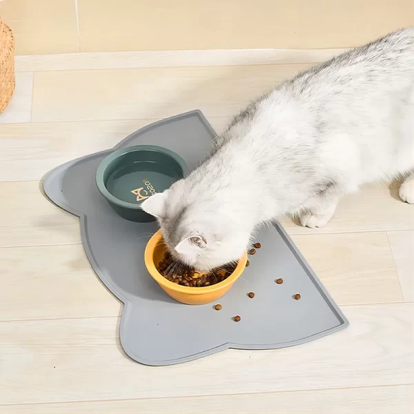 Silicone Pet Feeding Dog Cat Bowl Food Mat Non-Stick Waterproof Pet Food Feeding Pad Puppy Feeder Tray Water Cushion - Image 6