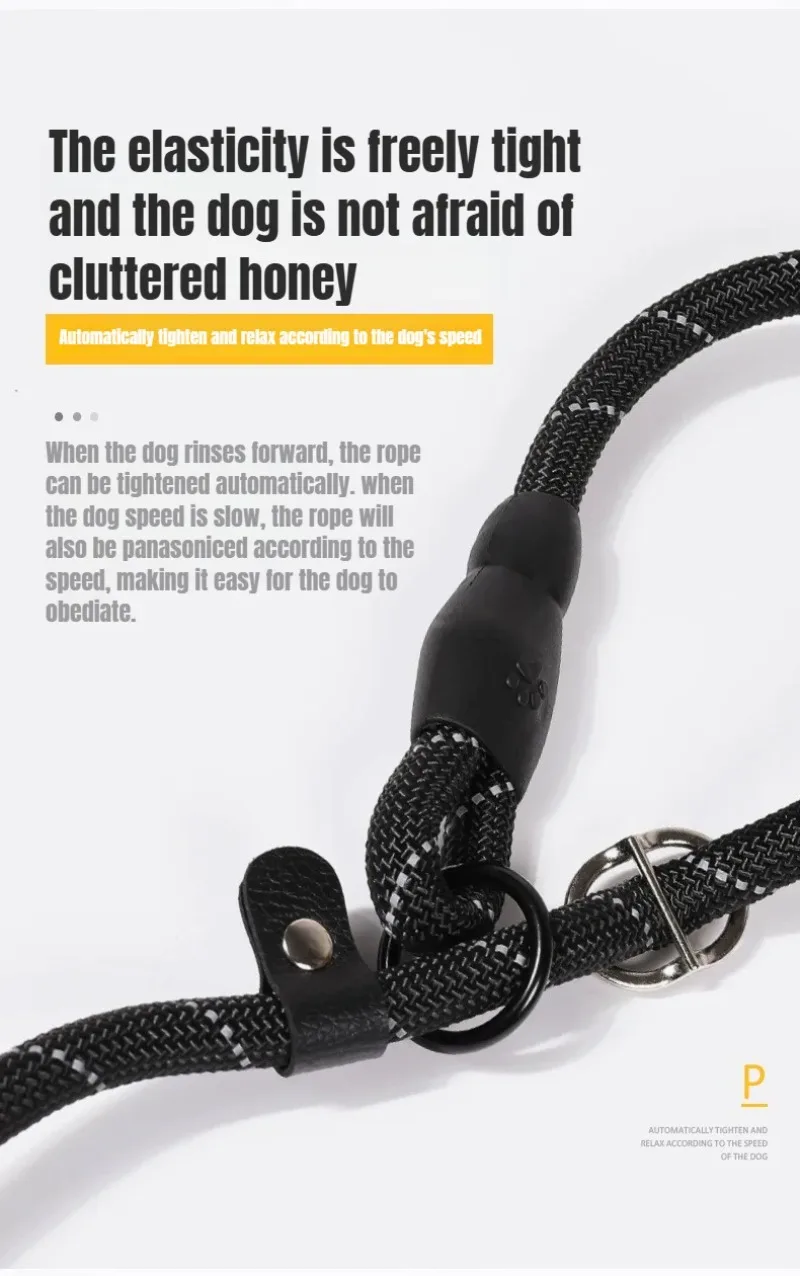 Harness Leash Dog Collar Small Puppy Accessories Explosion-proof Reflective Training Anti-escape Walking Rope Pet Traction - Image 13