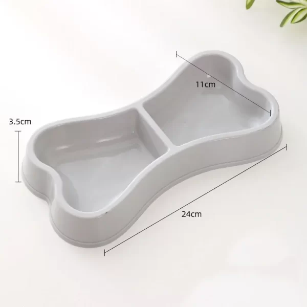 Puppy and kitten feeding supplies dual pet bowl dog food pet water dish feeder small dog - Image 8