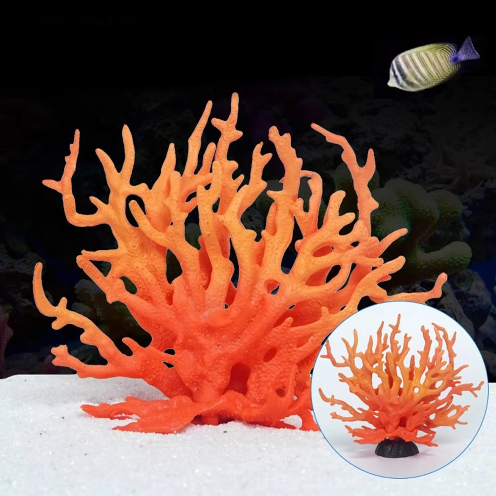 Fish Tank Coral Ornament Simulation Coral Tree Small Sea Water Tank landscaping Fish And Shrimp Evacuation House Decoration - Image 4