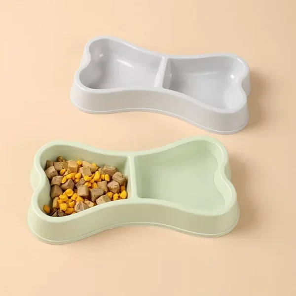 Puppy and kitten feeding supplies dual pet bowl dog food pet water dish feeder small dog - Image 4