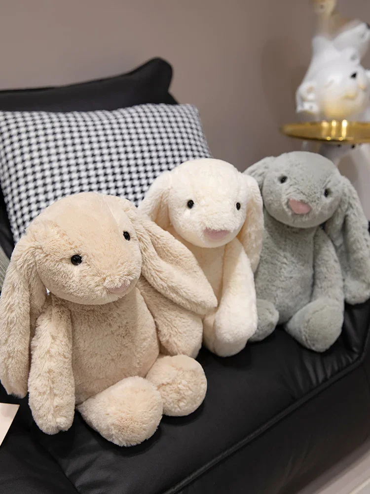30cm Bunny Rabbit Plush Toy Soft Stuffed Long Ear Bunny Doll Funny Baby's Sleeping Companion Delicate Home Decoration Kids Gifts - Image 12
