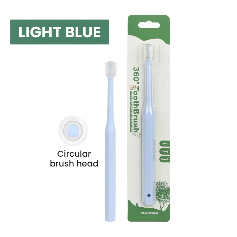 1pcs Pet Toothbrush, Cat Toothbrush, Dog Toothbrush, Cat 360 Degree Oral Cleaning, Small Head Dog Toothbrush, Pet Supplies - Image 5