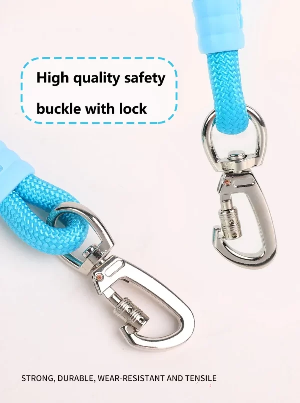 Versatile Pet Traction Leashes with Foam Handle Hand Free Dog Leash for Pet Walking Running Adjustable Sizes Pet Supplies - Image 17
