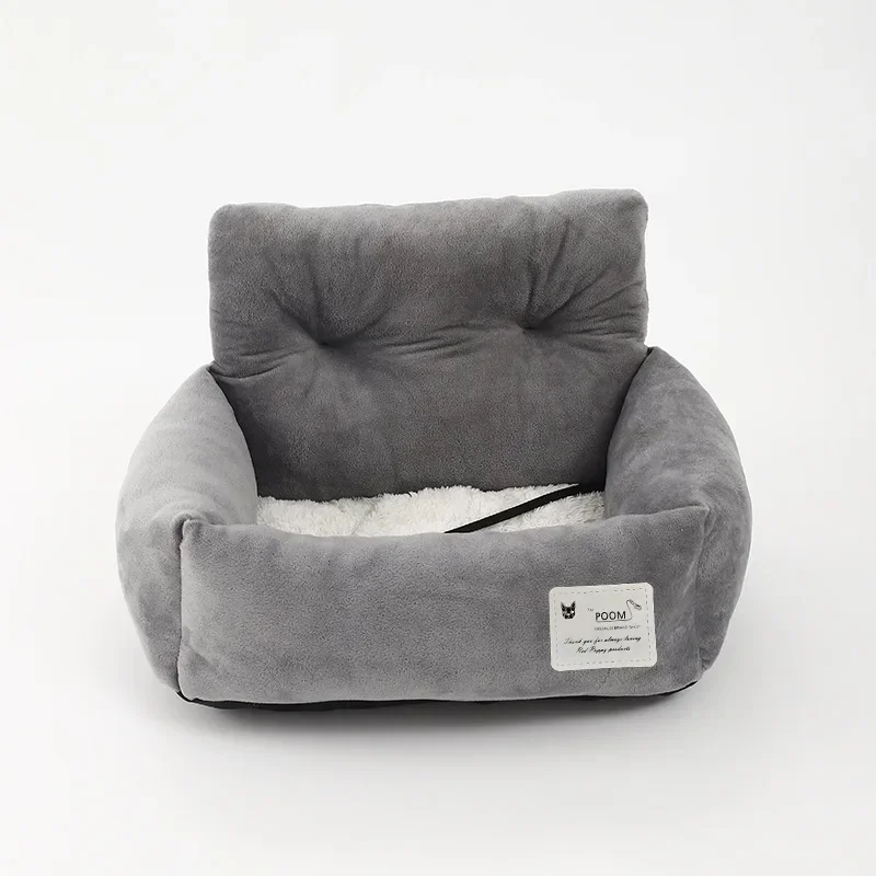 Small Dog Car Kennel Safety Seat Cat Dog Front Car Safety Seat Dog Accessories for Small Dogs Dog Bag Dog Car Seat - Image 2