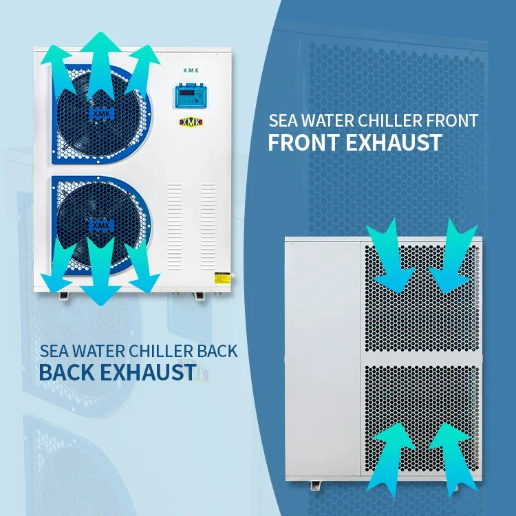 Seafood Restaurant Aquarium Fish Tank Refrigeration Special For Aquaculture Industrial Water Cooling Seafood Pool Water Chiller - Image 10