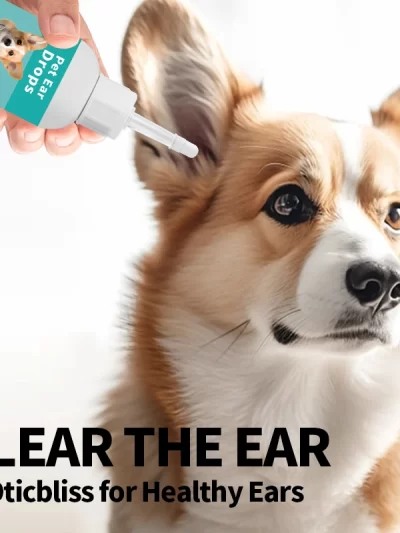 60ML Pet ear wash Cats and dogs ear water cleaning ear mite ear drops ear drops Department care pet cleaning products