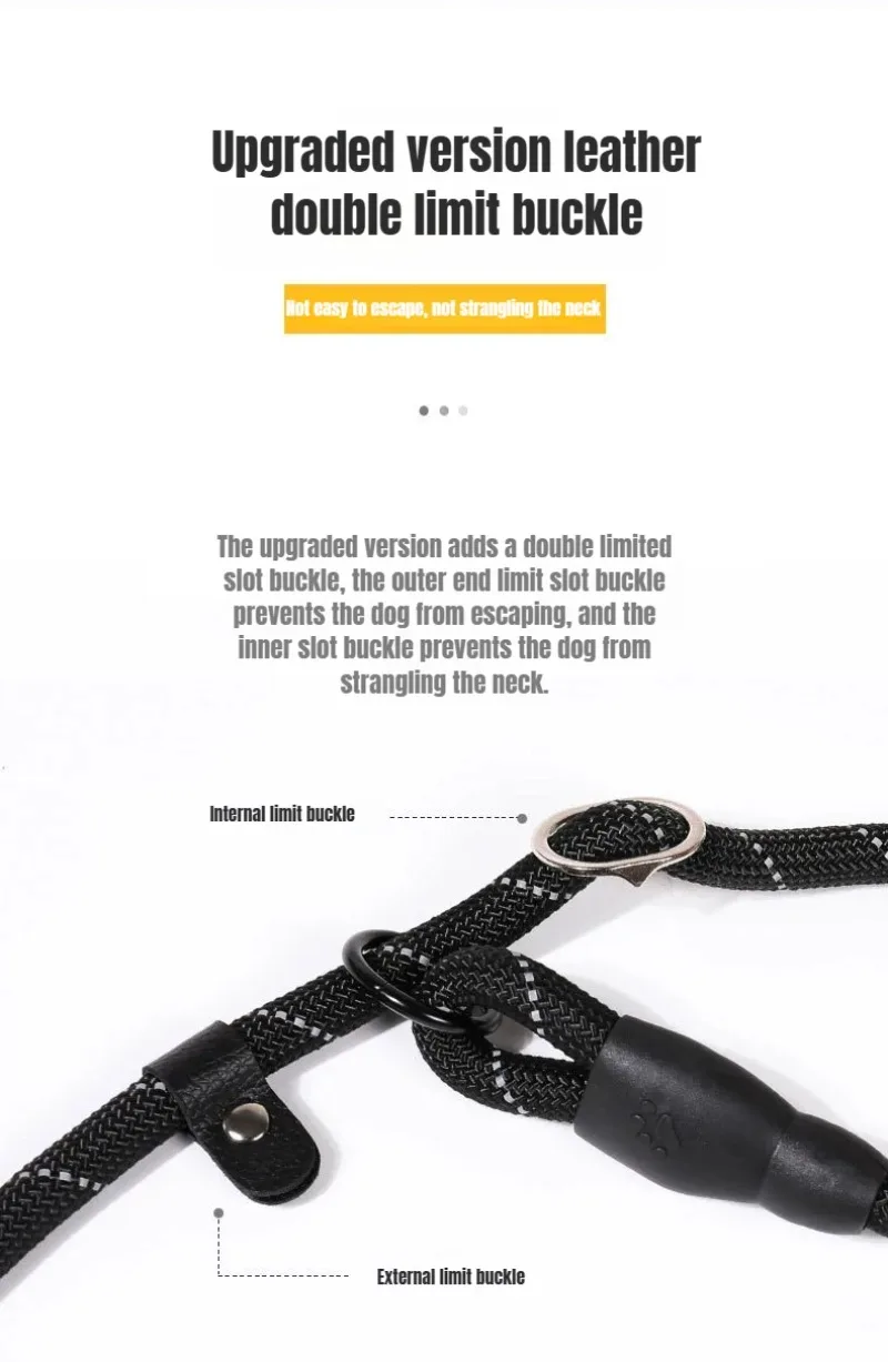 Harness Leash Dog Collar Small Puppy Accessories Explosion-proof Reflective Training Anti-escape Walking Rope Pet Traction - Image 16