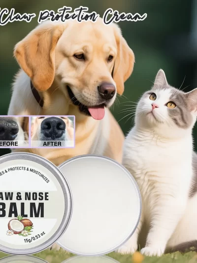 Dog Nose and Paw Balm Pet Feet Moisturizer Anti-dry Cream for Cats Dogs All-natural Additive-free Tasteless Pet Accessories
