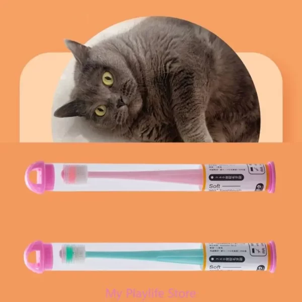 Small Pet Toothbrush for Dogs Cat Teeth Cleaning Kits Soft Silicone Bristle Dog Toothbrush Dental Care Puppy Tooth Brush - Image 10