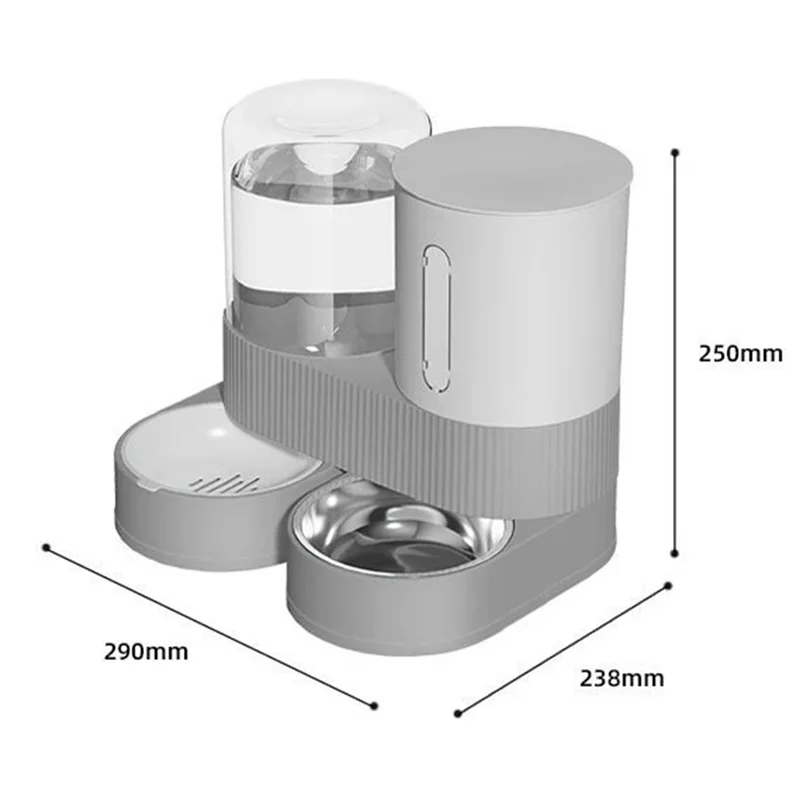 M12K-Dog And Cat Feeder Pet Feeding And Drinking Water Feeder 360 ° Free Rotating Feeding And Drinking Supplies - Image 6