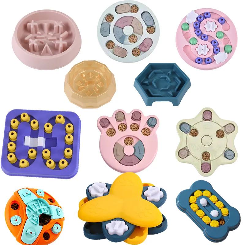 Dog Puzzle Toys Slow Feeder Interactive Increase IQ Food Dispenser Non-Slip Slowly Eating Bowl Cat Dogs Food Games - Image 6