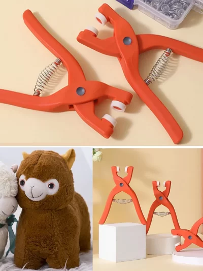 Safety Eye Tool for Attaching Safety Eyes Auxiliary Tool Animal Eyes Making Supplies Tool for Crocheting Safety Eyes