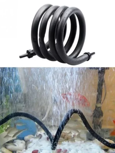 Aquarium Air Stone Bubble Bar Wall Curtain Tube Hose, Fish Tank Pump, Hydroponic Oxygen Diffuser Tube, All Sizes, 20cm ~ 120cm