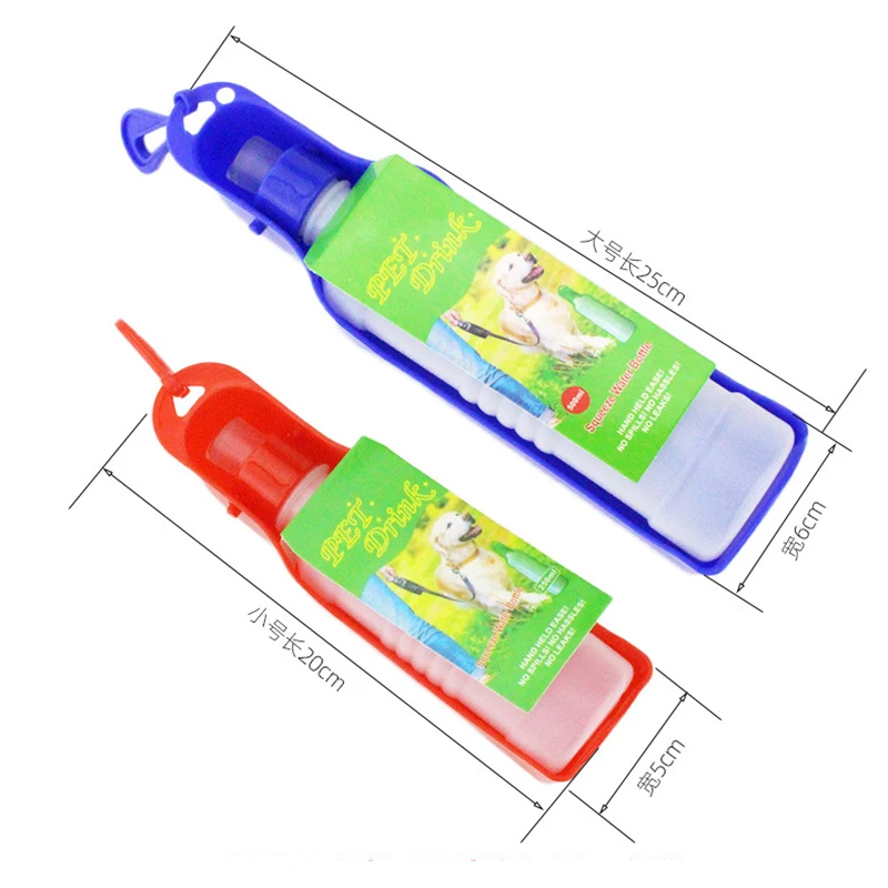 Dog Water Bottle Out Walking Dog Portable Water Bottle Dog Drinking Cup Cat Pet Water Feeding Supplies - Image 2