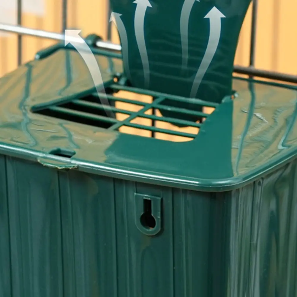 Creative Versatile Bird Breeding Box Spacious Hanging Mating Box Breathable Incubation Nest For Garden Yard Patio - Image 11