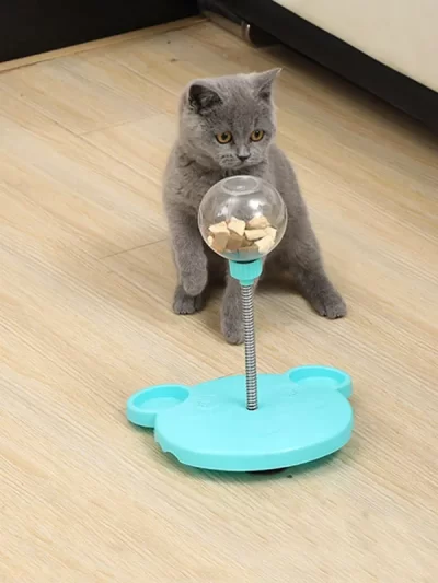 Cat Leaking Food Ball Interactive Treat Leaking Toy Small Dogs Original Slow Dog Feeder Fun Pet Products Accessories