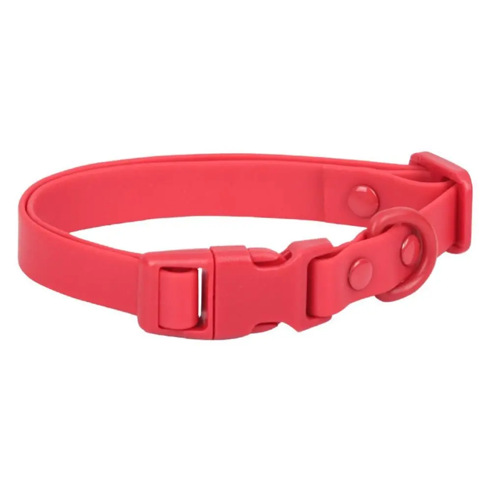 Elastic Webbing Pet Collar Adjustable Quick Release Buckle Waterproof Dog Collar No Pull Pet Identification Safety Buckle Chain - Image 8