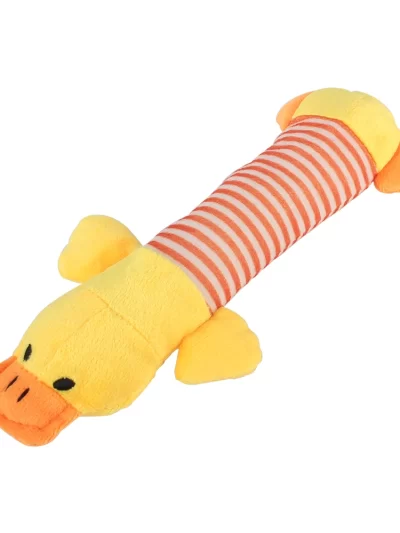 Dog Cat Fleece Toys Elephant Duck Pig  Chicken Legs  Pet Funny Plush Toys Fit for All Pets Popular Squeak Chew Sound Dolls