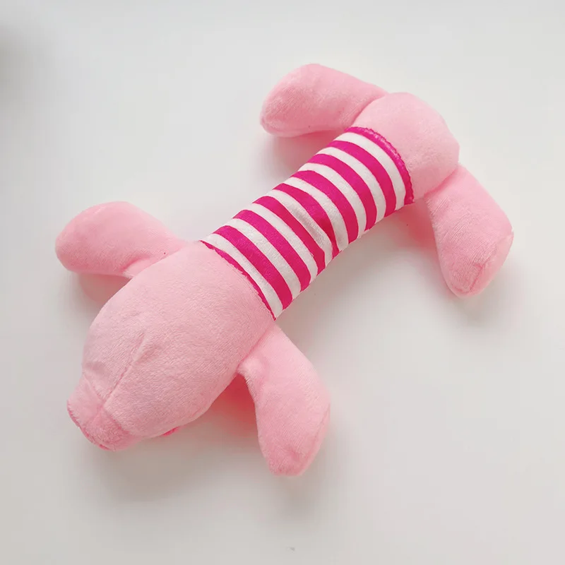 Dog Cat Fleece Toys Elephant Duck Pig Chicken Legs Pet Funny Plush Toys Fit for All Pets Popular Squeak Chew Sound Dolls - Image 6