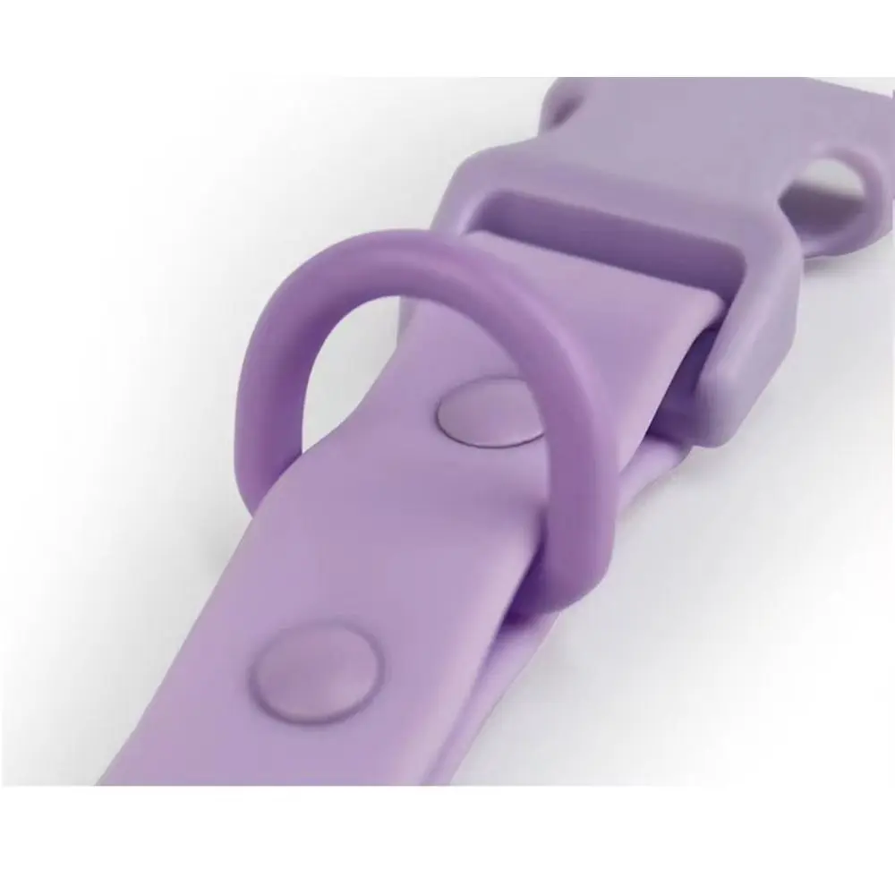 Elastic Webbing Pet Collar Adjustable Quick Release Buckle Waterproof Dog Collar No Pull Pet Identification Safety Buckle Chain - Image 4