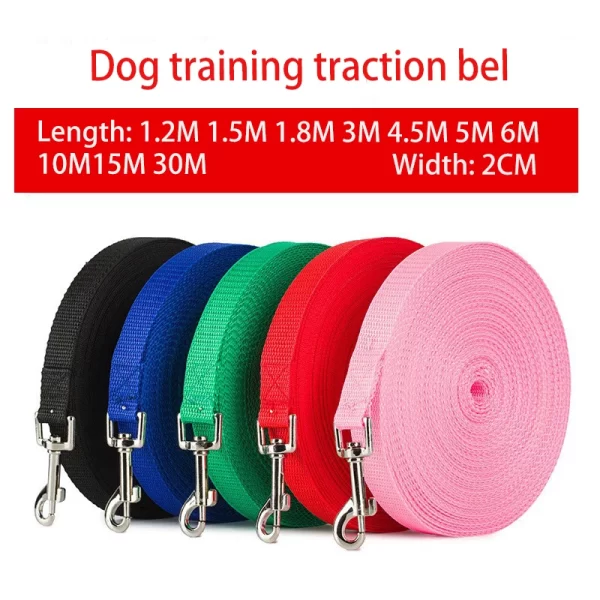 Nylon Dog Training Leashes Walking Pet Leash Long Lanyard Traction Rope for Small Large Dogs Lead Item - Image 4