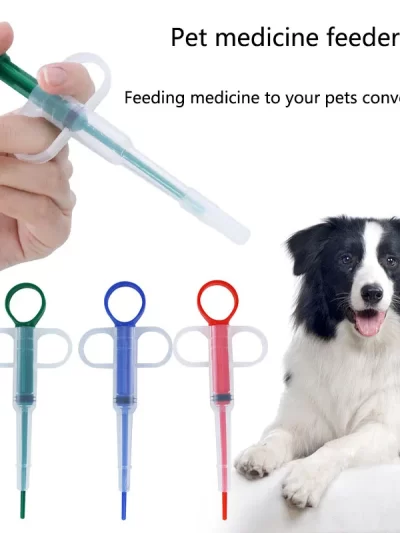 New pet feeding syringe safe silicone comfortable cat feeding medicine stick deworming liquid medicine syringe pet supplies