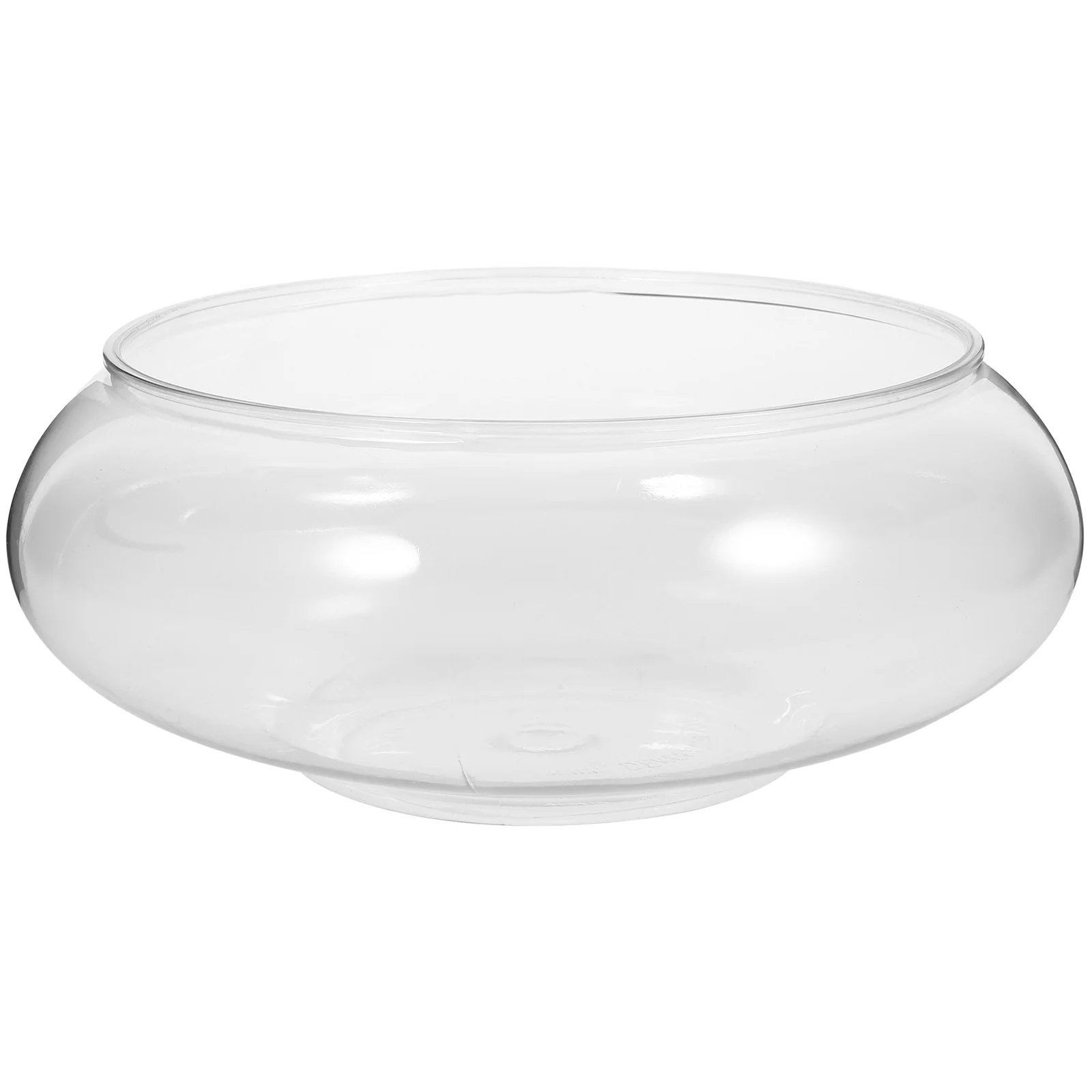 2800ml Transparent Landscape Fish Tank Desk Aquarium Goldfish Bowl Decorative Terrarium Nursery Pots Plastic Betta Tank Multi