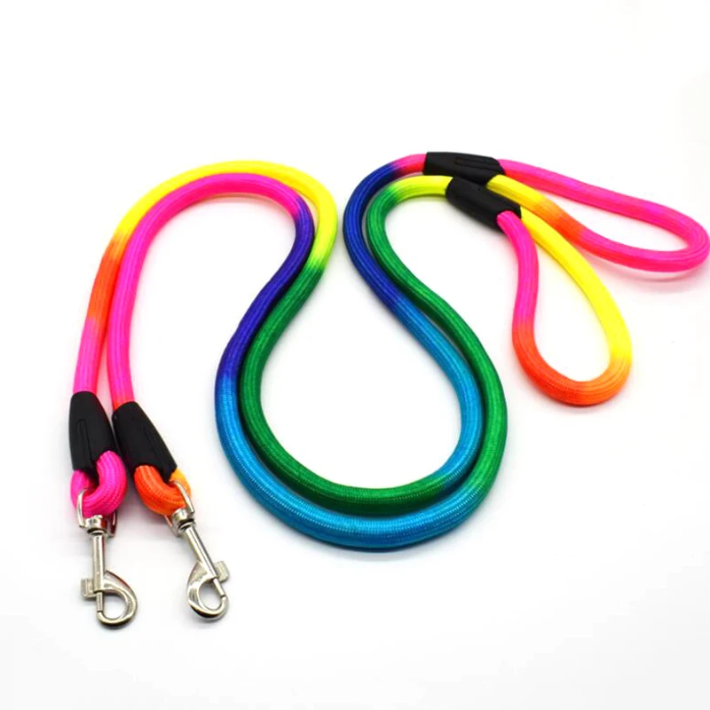 Durable Nylon Rainbow 1.2M Pet Dog Leash Walking Training Leash Cats Dogs Harness Collar Leashes Strap Belt Rope - Image 13