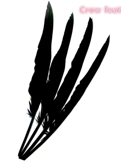 15pcs 30-35cm Artificial Crow Black Bird Raven Prop Decor For Halloween Display Event Party Bar Decoration Supplies Gift