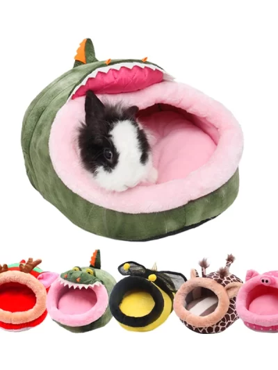 Hamster House Guinea Pig Accessories Rodent/Guinea Pig/Rat/Hedgehog Hamster Cotton House Small Animal Nest Winter Warm