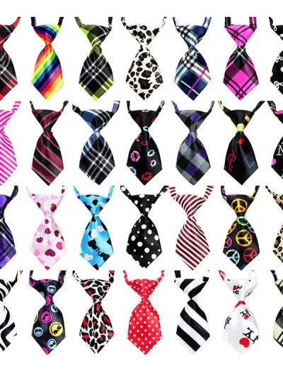 Beautiful Dog Cat Bow Tie Pet Puppy Grooming Cat Bow Tie Collar Adjustable Dog Tie Party Supplies Dog Accessories
