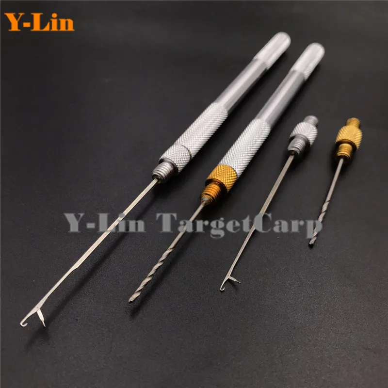 Carp Fishing Baiting Boilies Pellet Hair Rigs Needles Drills Splicing Making Tools Drill Rigs Loading Accessories - Image 6