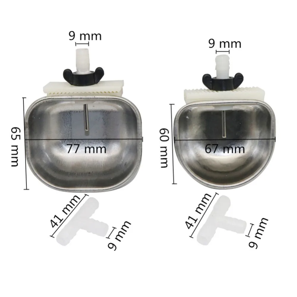 1Pc Small Pet Drinker Stainless steel Anti-scratch Rabbit Drinking Bowl Automatic Drinking Cup Animal Feeding Watering Supplies - Image 10