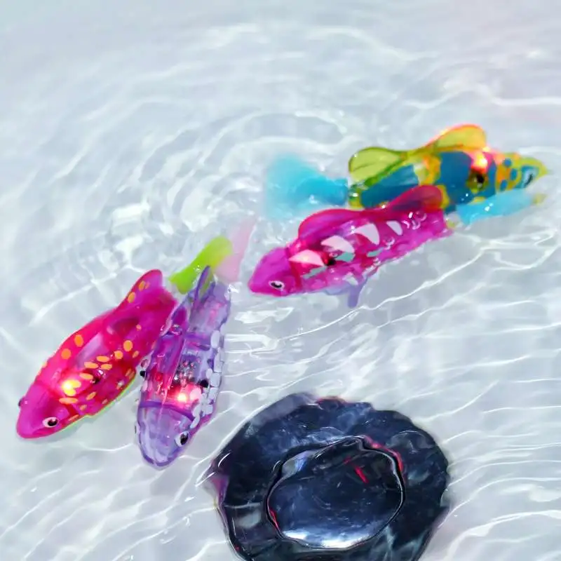 Sea Life Children's Toy Play Water Toys Light Electric Swimming Electronic Pet Fish Music Plastic Fishes In Swim Bath Hot Sale