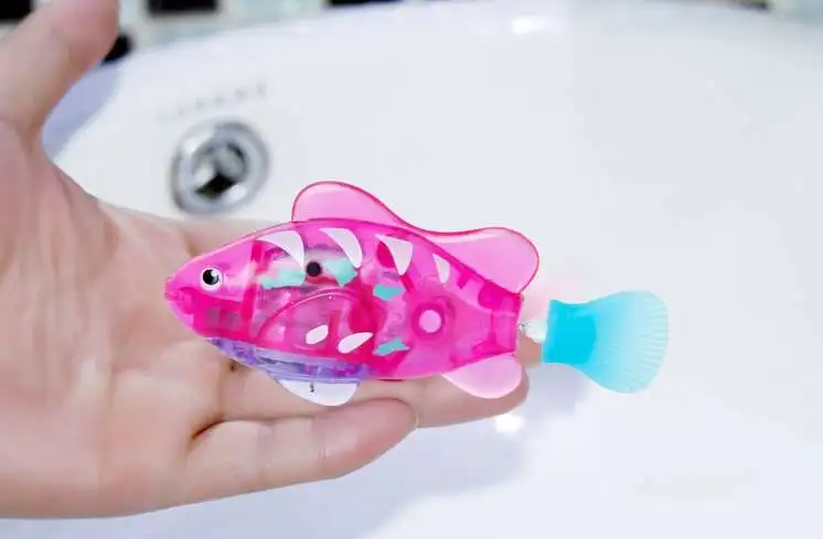 Sea Life Children's Toy Play Water Toys Light Electric Swimming Electronic Pet Fish Music Plastic Fishes In Swim Bath Hot Sale - Image 3