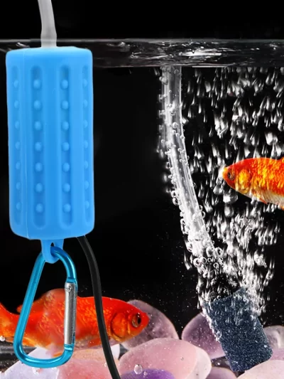 Fish Tank Accessories Mini USB Aquatic Terrarium Filter Mute Energy Saving Supplies Aquarium Fish Tank Oxygen Air Pump Portable