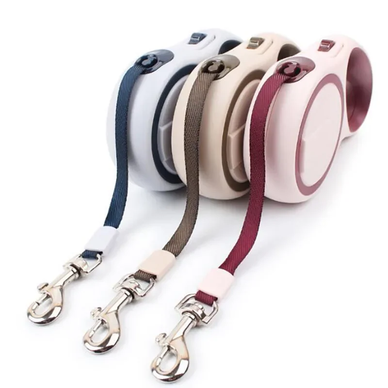 3/5M Pet Leash For Small Medium Dogs Durable Nylon Retractable Dog Walking Leash Leads Automatic Extending Puppy Dog Leash Rope - Image 2