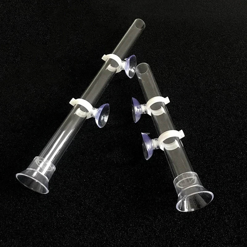 15-50cm Acrylic Aquarium Feeder Tube Dish Transparent Fish Tank Shrimp Snail Shrimp Food Feeder Bowl Aquarium Feeding Accessorie - Image 8