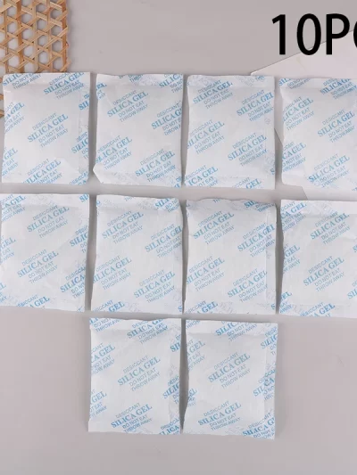 10Packs Replaced Desiccant 20 Gram For All Cat Dog Feeders, Silica Gel Desiccant For Storage, Food Safe Dessicant