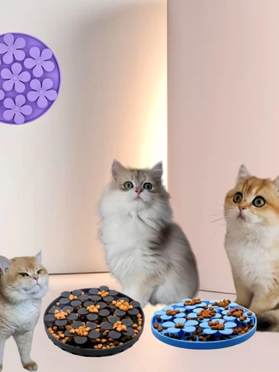 Pet Products Mat For Dogs Cats Slow Food Bowls With Suction Cup Feeding Food Silicone Lick Pad Dog Slow Feeders Treat Dispensing