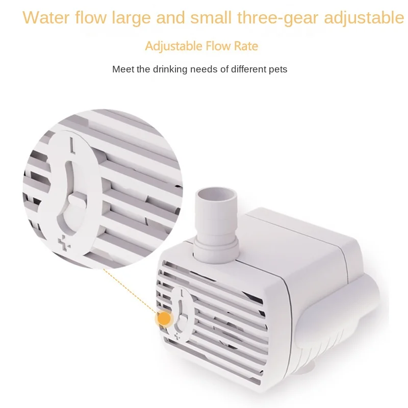 Water Pump Pet Cat Water Fountain Anti-dry Burning Motor Replacement for Cat Flowers Drinking Bowl Water Dispenser Pet Products - Image 10