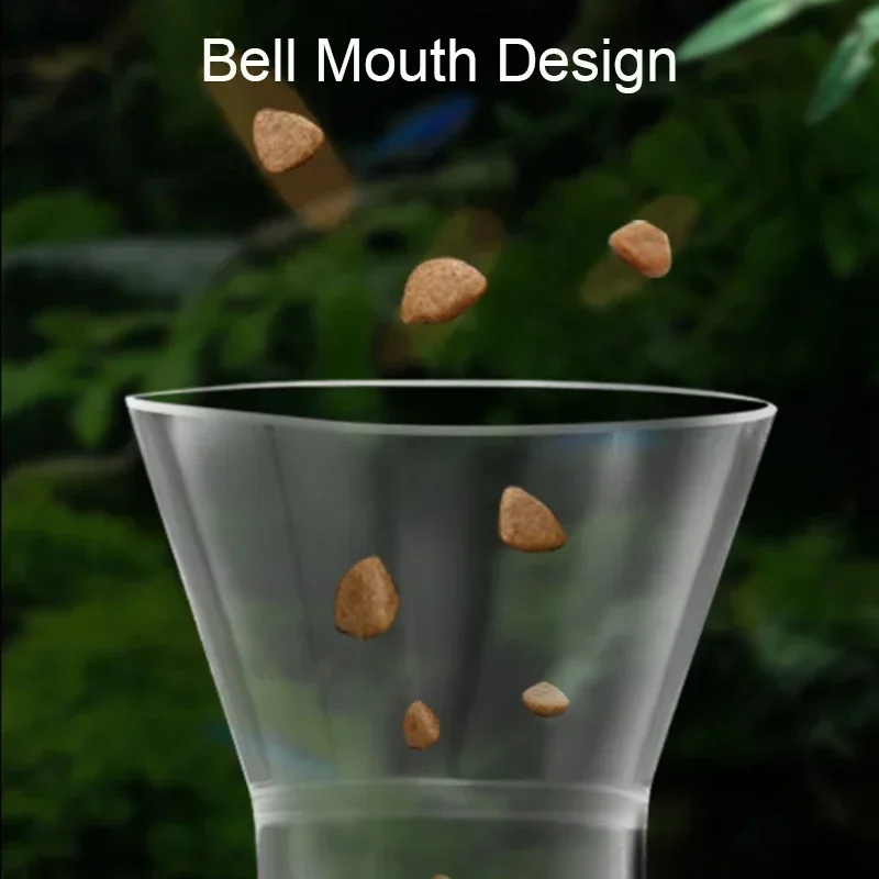 15-50cm Acrylic Aquarium Feeder Tube Dish Transparent Fish Tank Shrimp Snail Shrimp Food Feeder Bowl Aquarium Feeding Accessorie - Image 3