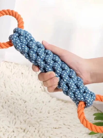 Pet Chew Tug Toys Interactive Dog Rope Toys for Medium Large Dogs Indestructible Giant Safe Teeth Cleaning Out Door Training