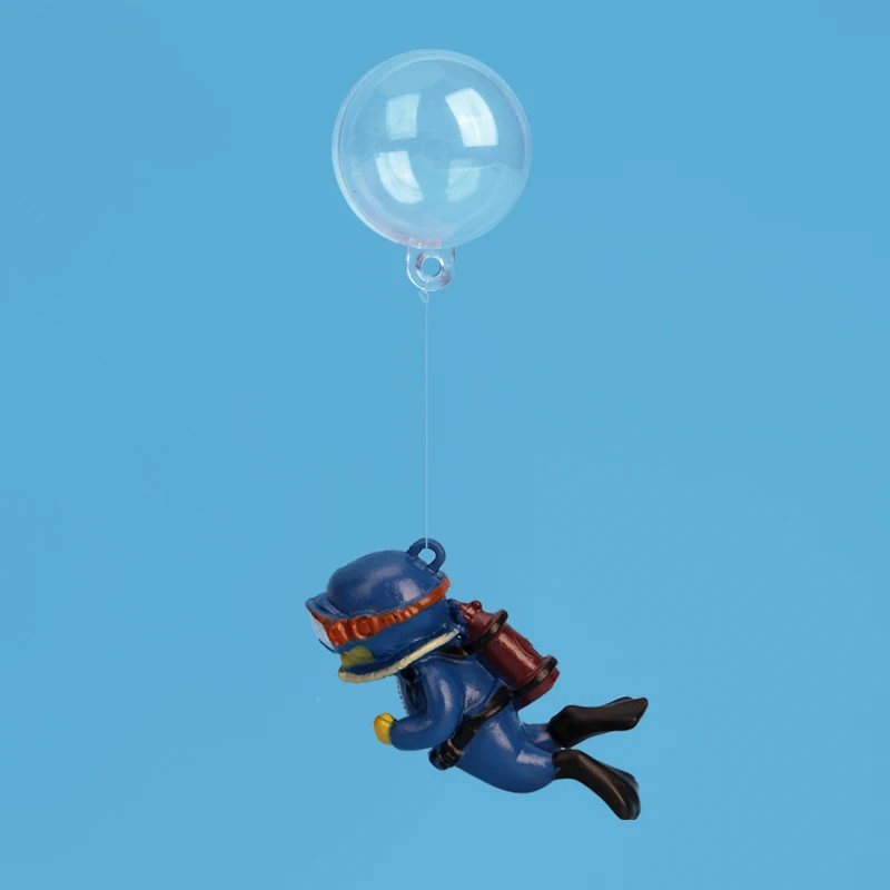 Cartoon Fish Tanks Decor Mini Diver Simulated Floating Mermaid Aquarium Fish Tank Decoration Kiki Pendant Aquarium Accessories - Image 7