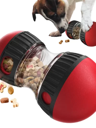 Dog Toys Increase Intelligence Elliptical Track Rolling Ball Leaky Food Develop Good Habits Sturdy Durable Interactive Pet Toys