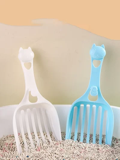 Cat Litter Scoop - Large Size Pet Litter Shovel for Cats, Durable Easy-Clean Cat Supplies, Efficient Litter Cleaning Tool for