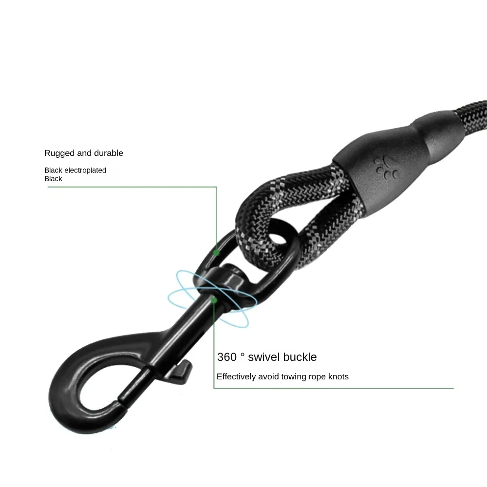 1PC Follow Closely Short Training Dog Leash Soft Strong Dog Lead Heavy Duty Durable Pet Leashes Dog - Image 11