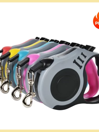 Pet dog leash Automatic telescopic leash Small and medium-sized dogs anti-break off dog leash Portable dog leash